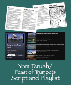 Yom Teruah Feast of Trumpets Script and Playlist